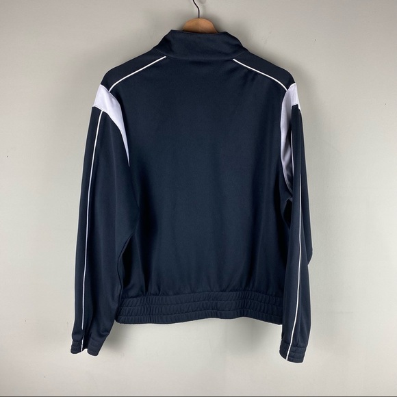 Reebok: Sporty Full Zip Up Athletic Gym Training Workout Track Jacket Medium - Picture 7 of 7